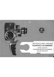 Bolex Anamorphic Lens System manual. Camera Instructions.